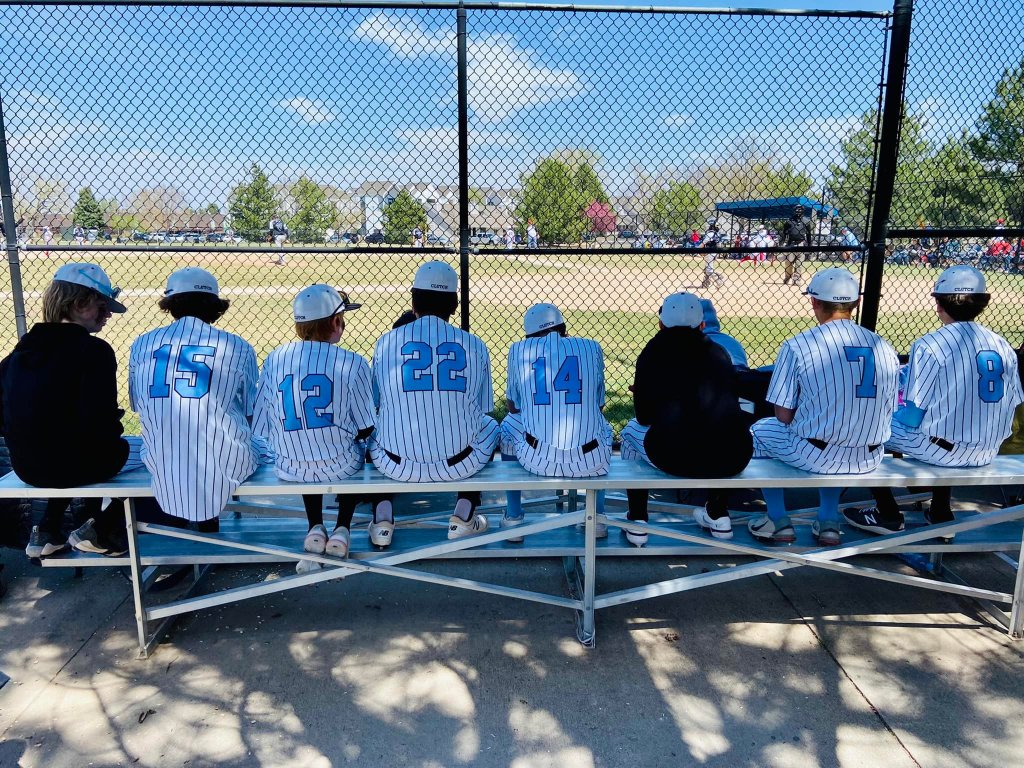 Clutch Baseball Team Photo