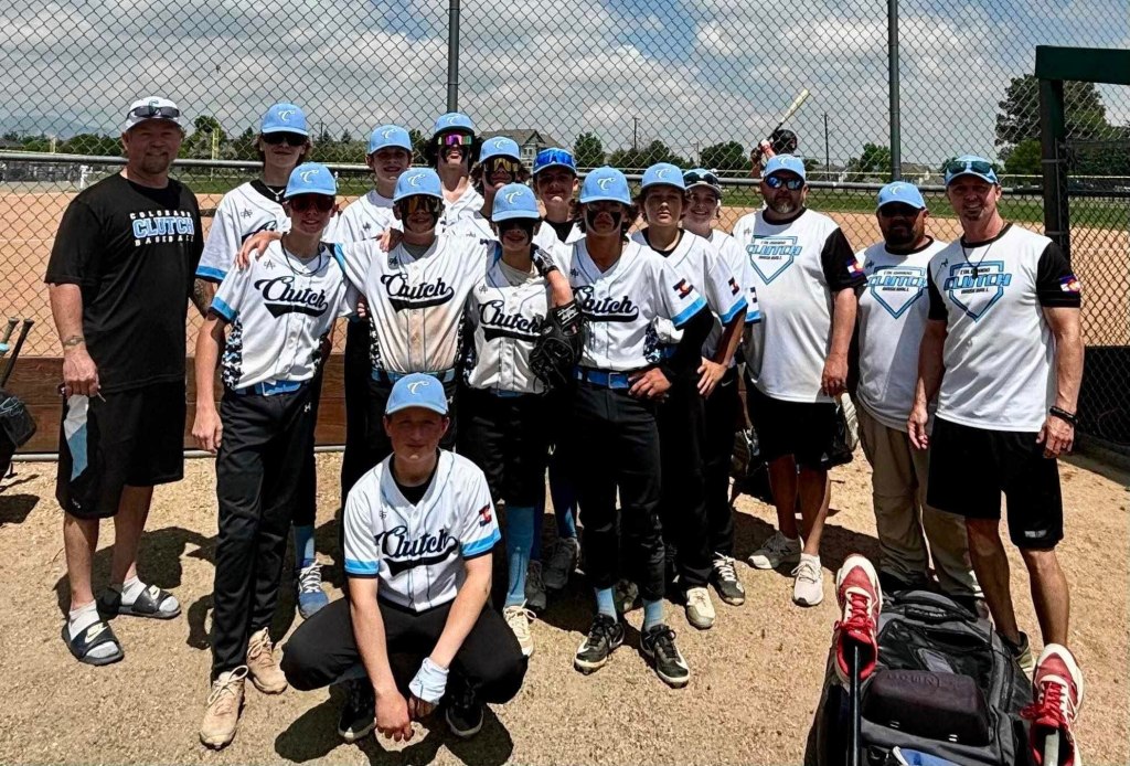Clutch Baseball Team Photo